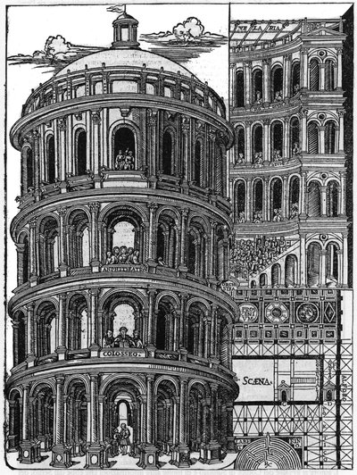 Tavola tratta dal libro “De architectura”, tratta dell