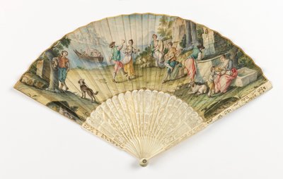Ventaglio pieghettato da Unknown artist