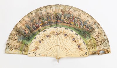 Ventaglio pieghettato da Unknown artist