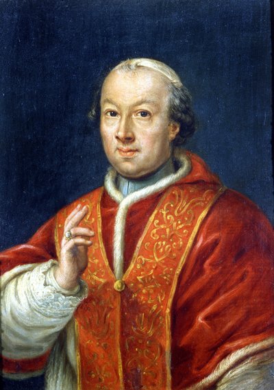Papa Pio VI (1717-1799). Dipinto anonimo. Roma, Museo del Risorgimento. da Unknown artist