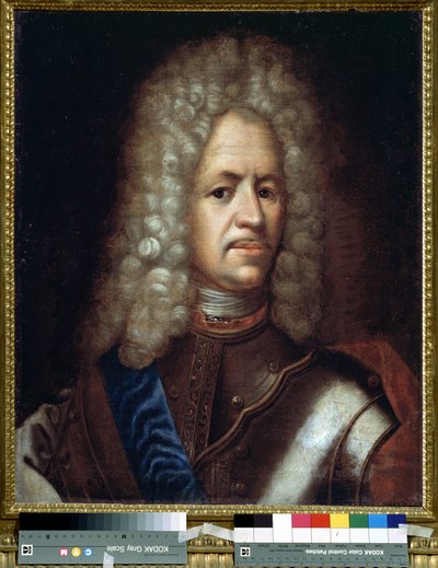 Ritratto di Aleksandr Danilovič Menšikov da Unknown artist