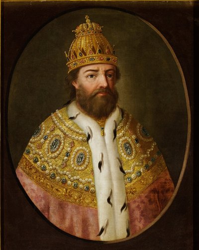 Ritratto di Boris Godunov (circa 1551-1605), zar di Russia da Unknown artist