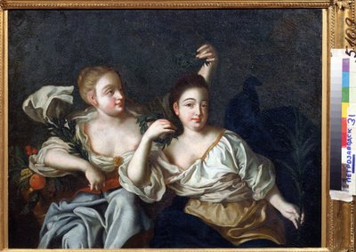 Ritratto delle figlie di Pietro il Grande da Unknown artist