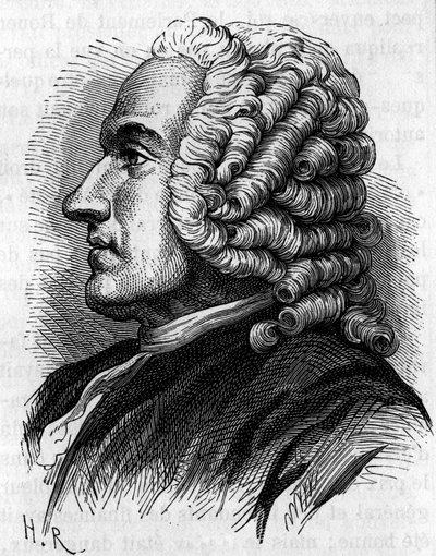 Ritratto di Abate Terray, statista francese, Controllore Generale delle Finanze (1715-1778) da Unknown artist