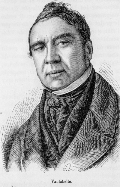 Ritratto di Achille Tenaille de Vaulabelle (1799-1879), Ministro dell
