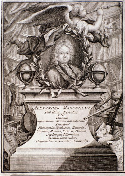 Ritratto di Alessandro Marcello da Unknown artist
