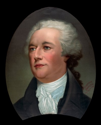 Ritratto di Alexander Hamilton da Unknown artist