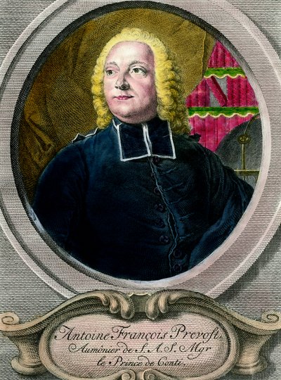 Ritratto dello scrittore francese Antoine François Prévost d