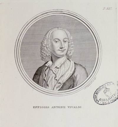 Ritratto di Antonio Vivaldi da Unknown artist