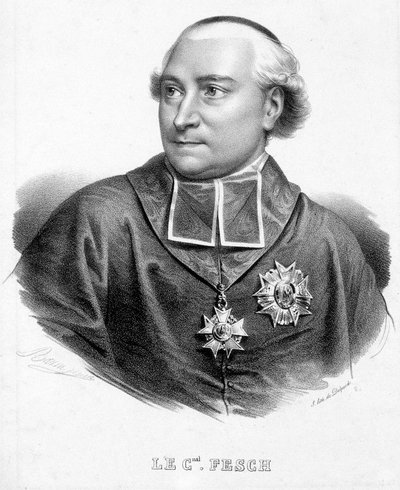 Ritratto del Cardinale Joseph Fesch, zio di Napoleone Bonaparte (1763-1839) da Unknown artist