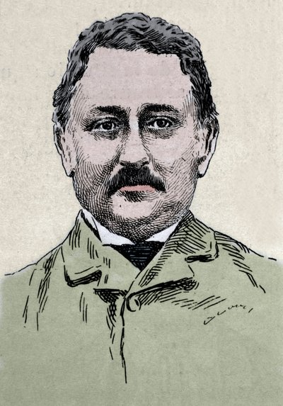 Ritratto di Cecil John Rhodes, uomo d