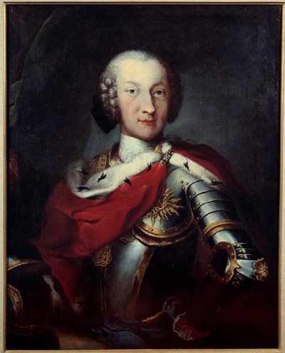 Ritratto di Carlo Emanuele III (1701-1773) Duca di Savoia, Re di Sardegna, Gran Maestro dell