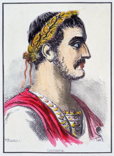 Ritratto di Costantino, Imperatore Romano da Unknown artist