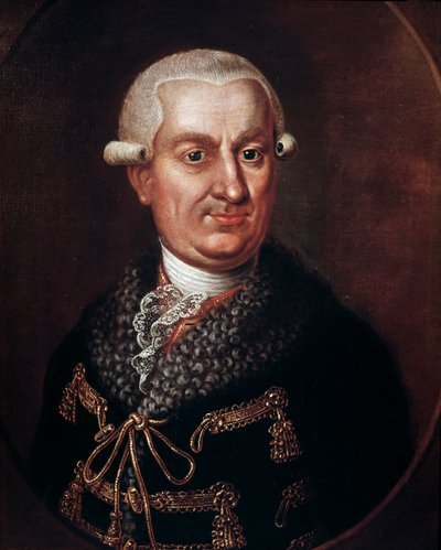 Ritratto del Conte Franz Anton von Nostitz-Rieneck da Unknown artist
