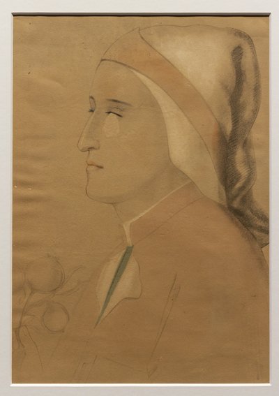 Ritratto di Dante (dettaglio) da Unknown artist