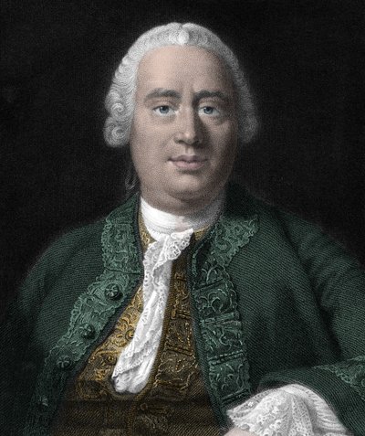 Ritratto di David Hume, filosofo scozzese (1711-1776) da Unknown artist