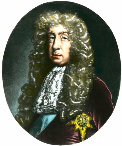 Ritratto del Duca e Conte John de Lauderdale (1616-1682), politico scozzese. Incisione del XIX secolo, Collezione privata da Unknown artist