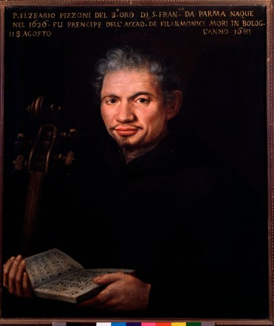 Ritratto di Elzeario Pizzoni (1626-1681) compositore italiano da Unknown artist