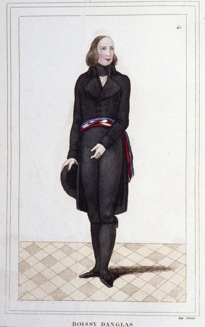 Ritratto di François Antoine, Conte di Boissy d