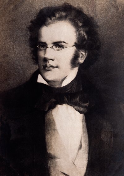 Ritratto di Franz Schubert (incisione) da Unknown artist