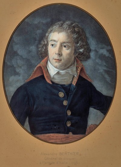 Ritratto del generale Louis Alexandre Berthier da Unknown artist