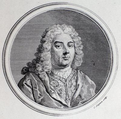 Ritratto di Georg Friedrich Handel (incisione) da Unknown artist