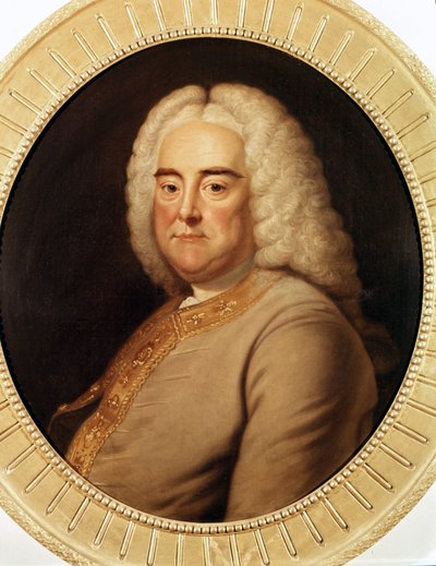 Ritratto di Georg Friedrich Handel da Unknown artist
