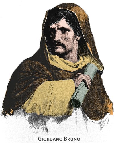Ritratto di Giordano Bruno (1548-1600) da Unknown artist