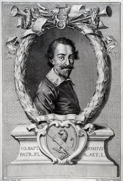 Ritratto di Giovanni Battista Doni (1596-1647) musicologo italiano da Unknown artist