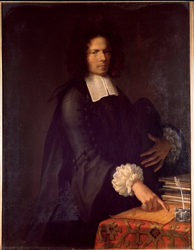 Ritratto di Giovanni Paolo Colonna, compositore e organista italiano da Unknown artist