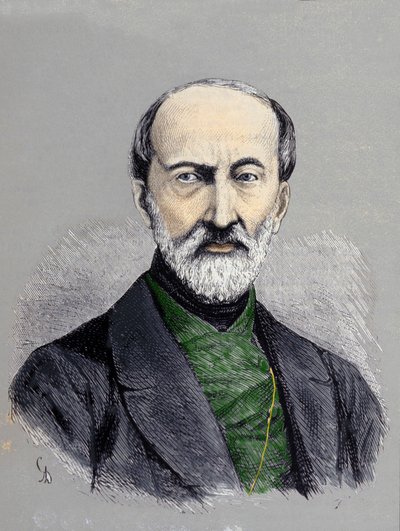 Ritratto di Giuseppe Mazzini (1805 o 1808 - 1872) da Unknown artist