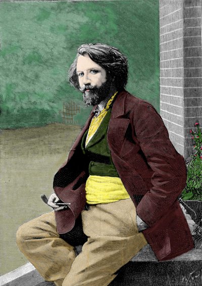 Ritratto di Gustave Charpentier, compositore francese da Unknown artist