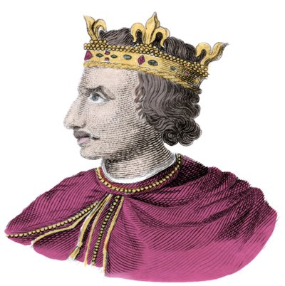 Ritratto di Enrico I Beauclerc (1068-1135), terzo re normanno d