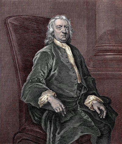 Ritratto di Isaac Newton (1642-1727) da Unknown artist
