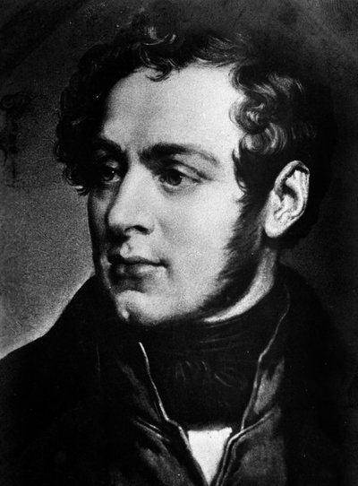 Ritratto del compositore italiano Vincenzo Bellini (1801-1835) da Unknown artist