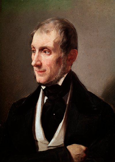 Ritratto del romanziere e poeta italiano Tommaso Grossi da Unknown artist