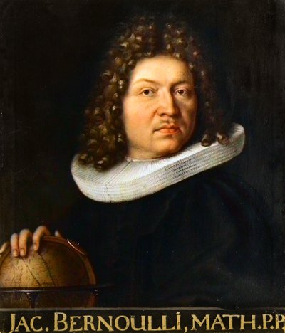 Ritratto di Jacques Bernoulli (1667-1748) - matematico svizzero da Unknown artist