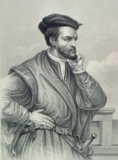 Ritratto di Jacques Cartier da Unknown artist