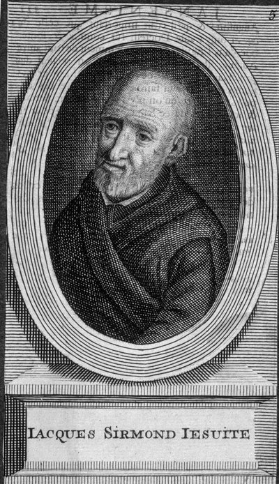 Ritratto di Jacques Sirmond, Gesuita - n.d. da Unknown artist