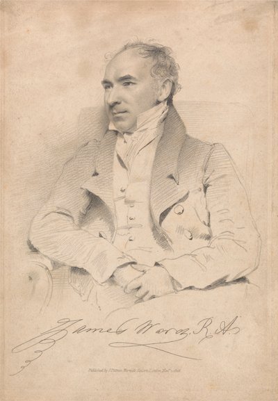 Ritratto di James Ward, R. A. da Unknown artist