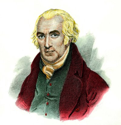 Ritratto di James Watt, ingegnere scozzese da Unknown artist