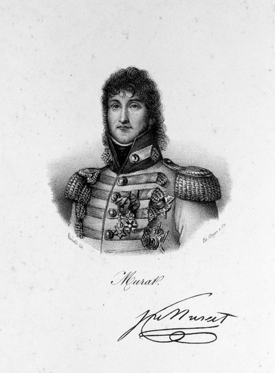Ritratto di Joachim Murat (1767 - 1815), Maresciallo di Francia, Re di Napoli da Unknown artist