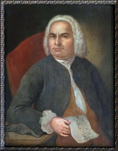 Ritratto di Johann Sebastian Bach da Unknown artist