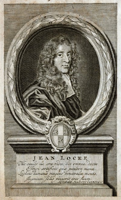Ritratto di John Locke (1632 - 1704), filosofo inglese. da Unknown artist