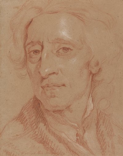 Ritratto di John Locke, il filosofo da Unknown artist