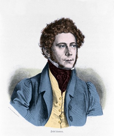 Ritratto di Joseph Lanner, compositore, violinista e direttore d