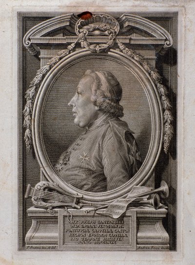 Ritratto di Joseph Santarelli (incisione) da Unknown artist