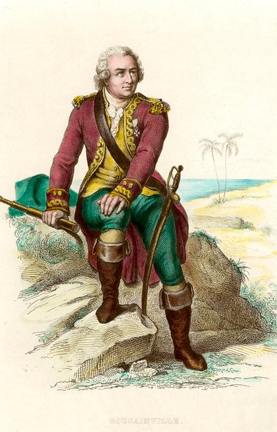 Ritratto di Louis Antoine, Conte di Bougainville, navigatore francese da Unknown artist