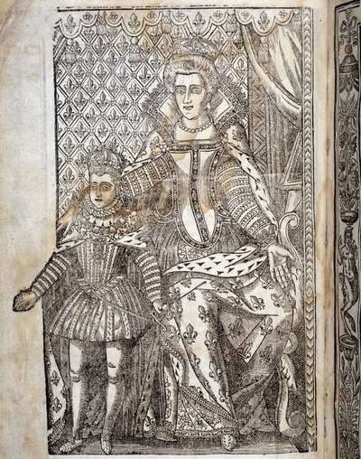 Ritratto di Luigi XIII bambino e Maria de