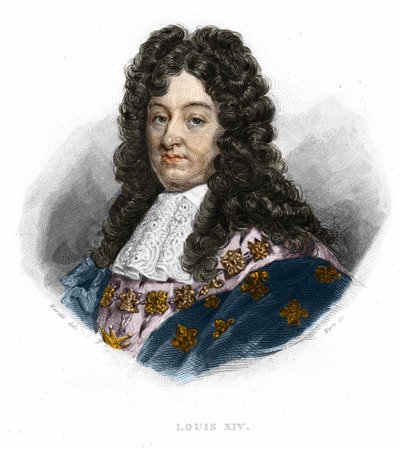 Ritratto di Luigi XIV (1638 - 1715), re di Francia da Unknown artist